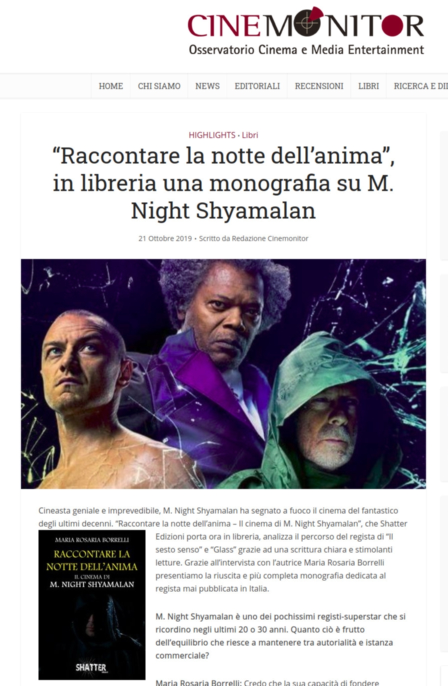 Screenshot_2020-06-24 “Raccontare la notte dell'anima”, in libreria una monografia su M Night Shyamalan - Cinemonitor